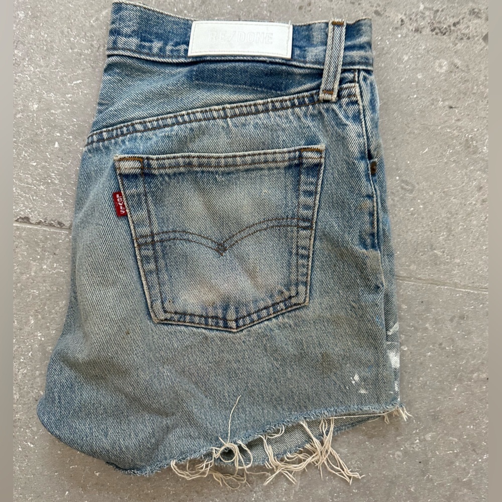 RE/DONE denim shorts